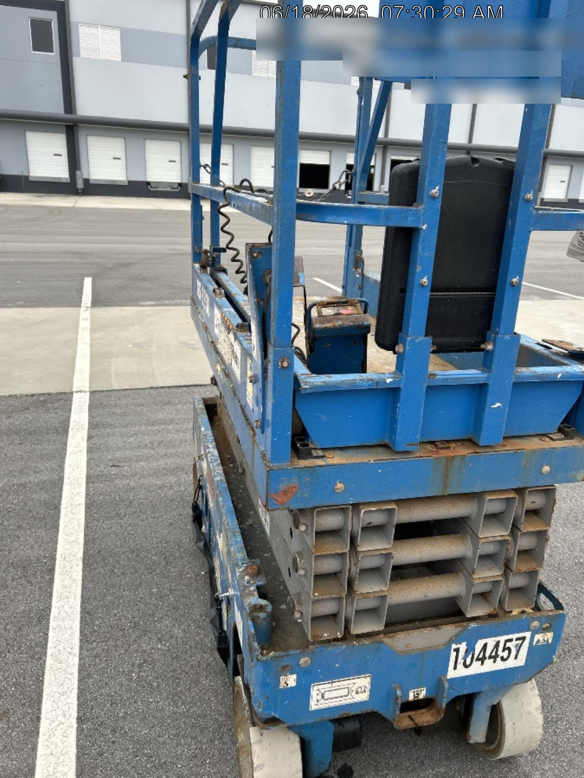 2020 Genie GS-1930 Fixed rails with chain entry gate - Pre A92.20