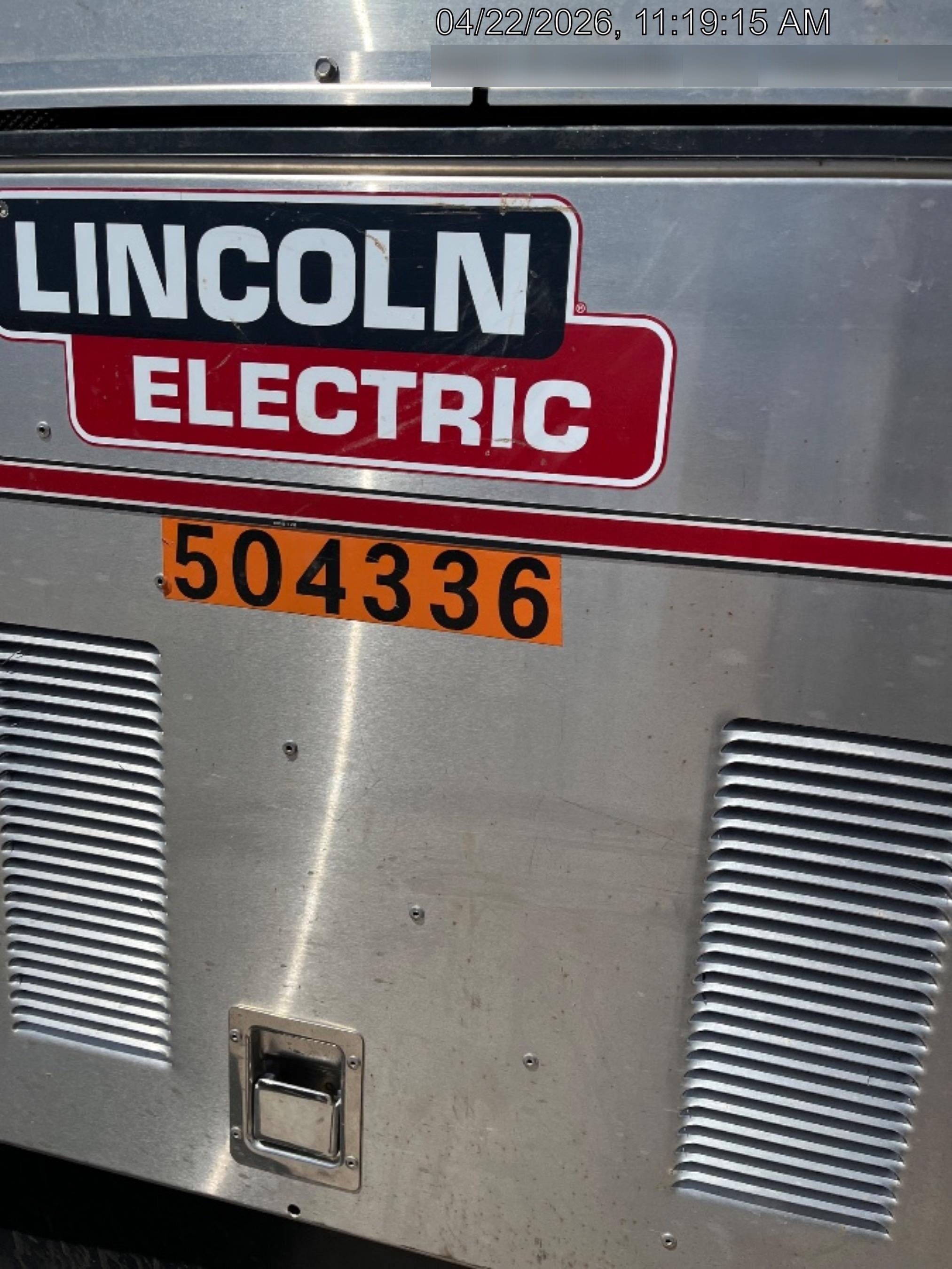 2025 LINCOLN ELECTRIC Vantage 549X