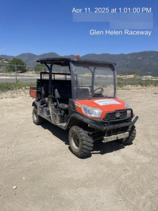 Kubota RTV-X1140W-H Plastic Canopy, Windshield Acrylic Clear, LED Strobe Light, Wire Harness Kit, Back up Alarm