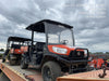 2021 Kubota RTV-X1140W-H Plastic Canopy, Windshield Acrylic Clear, LED Strobe Light, Wire Harness Kit, Back up Alarm