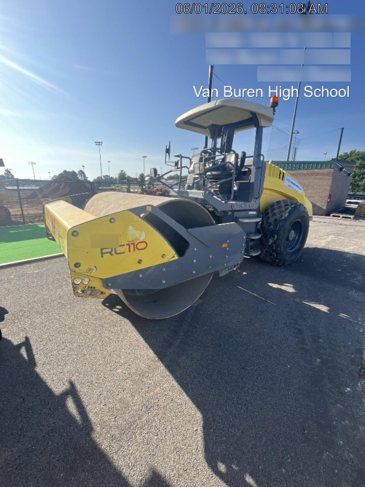 2019 WACKER NEUSON RC110P