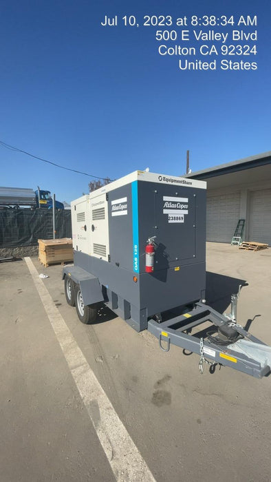 2022 ATLAS COPCO QAS 125