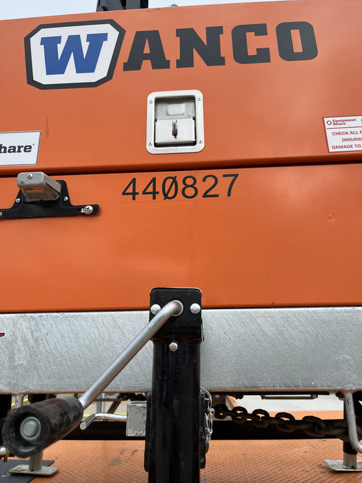 2024 Wanco WLTT-4MM4K Diesel, Deep Sea Controller, Shore Power Plug, Auto Start, (4) 350W LED Floodlights, 4kW Generator, 60 Gal Fuel Tank, 2" Ball, T3