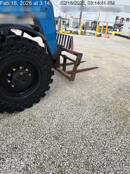 2019 Genie GTH-844 Cab/Heat/AC, Solid RT Tires, LED Work Lights, Beacon 60" QA Carriage, 48" Forks