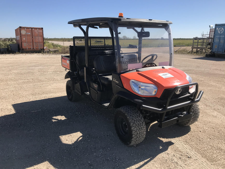 2020 Kubota RTV-X1140W-H Canopy, 4-Seater, Diesel, Windshield Acrylic Clear, Strobe Light, Backup Alarm