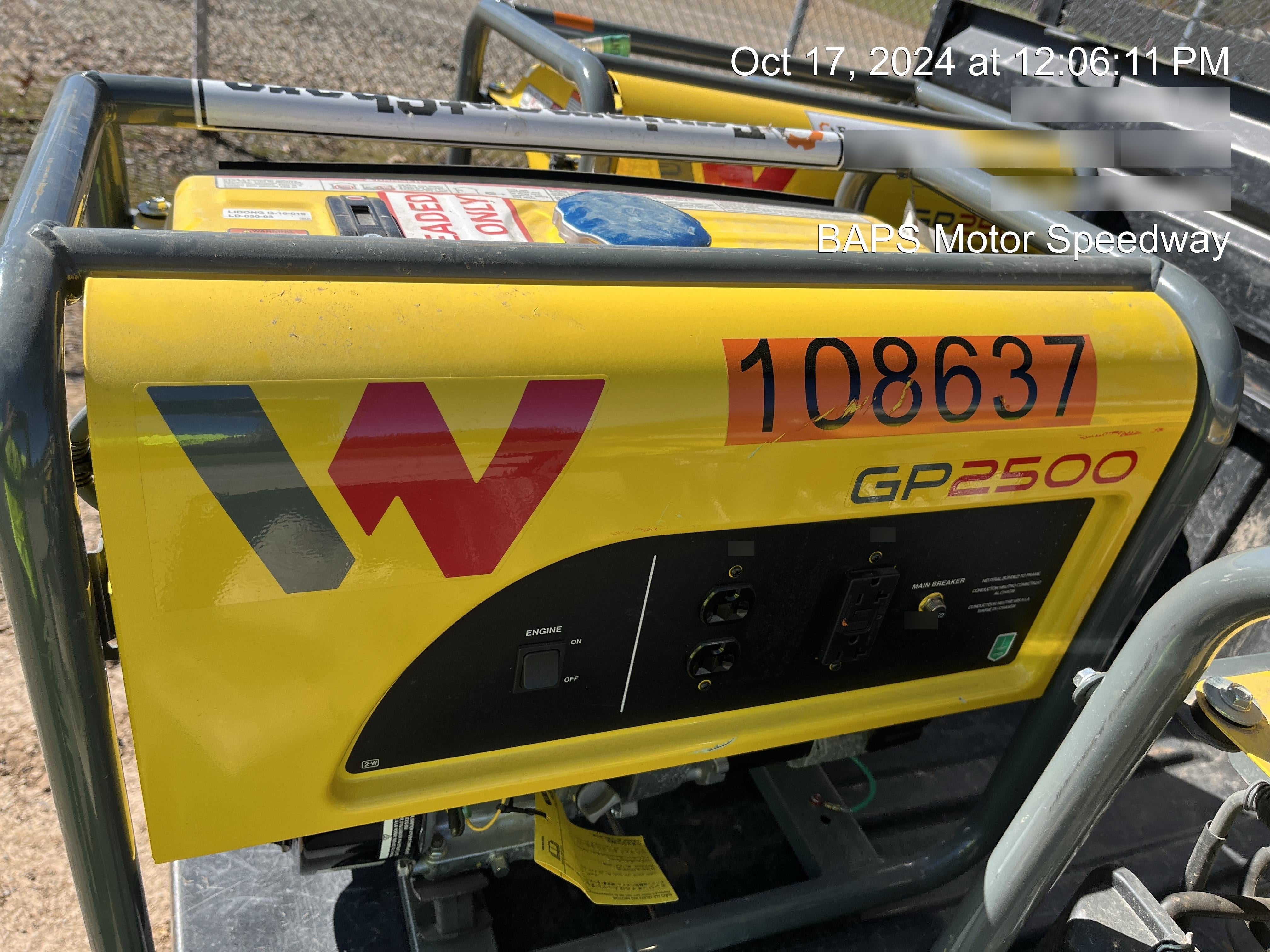 2020 WACKER NEUSON GP2500A