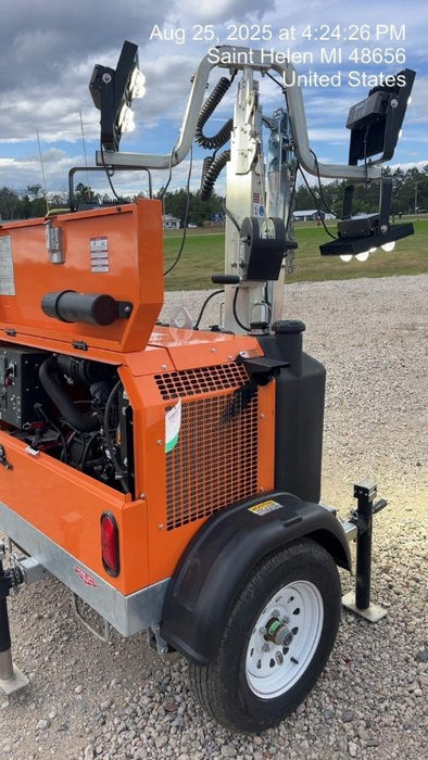 2024 Wanco WLTT-4MM4K Diesel, Deep Sea Controller, Shore Power Plug, Auto Start, (4) 350W LED Floodlights, 4kW Generator, 60 Gal Fuel Tank, 2" Ball, T3