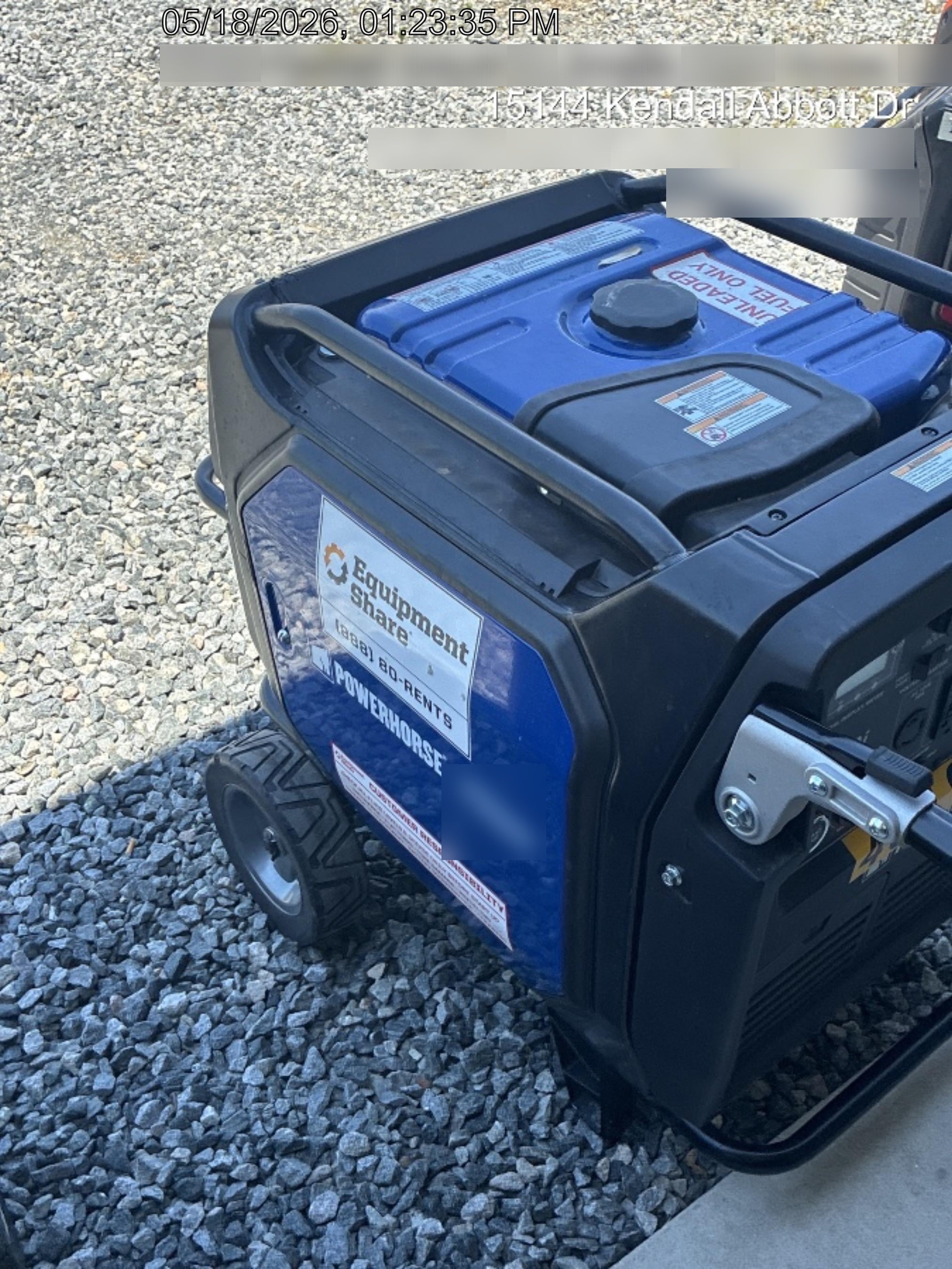 2024 Powerhouse POWERHOUSE7500I Powerhorse Inverter Generator, 7,500 Surge Watts, 6,500 Rated Watts, Electric Start, Gasoline, 6.6 Gal Capacity, Part # 74006