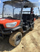 2022 Kubota RTV-X1140W-H Plastic Canopy, Windshield Acrylic Clear, LED Strobe Light, Wire Harness Kit, Back up Alarm
