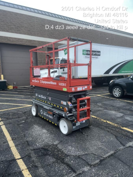 2024 Skyjack SJ3226 Electric Drive, Sld NM Tires, DBcns, T3