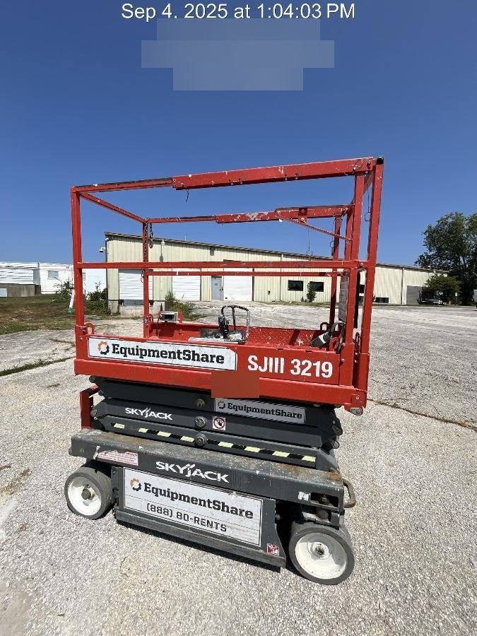 2019 Skyjack SJIII-3219 Standard w/Trojan Batteries