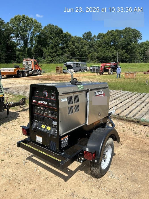 2024 Lincoln Electric LE400 Kubota V1505, Trlr, Cable Rack, Light Kit, ES Decals, T3