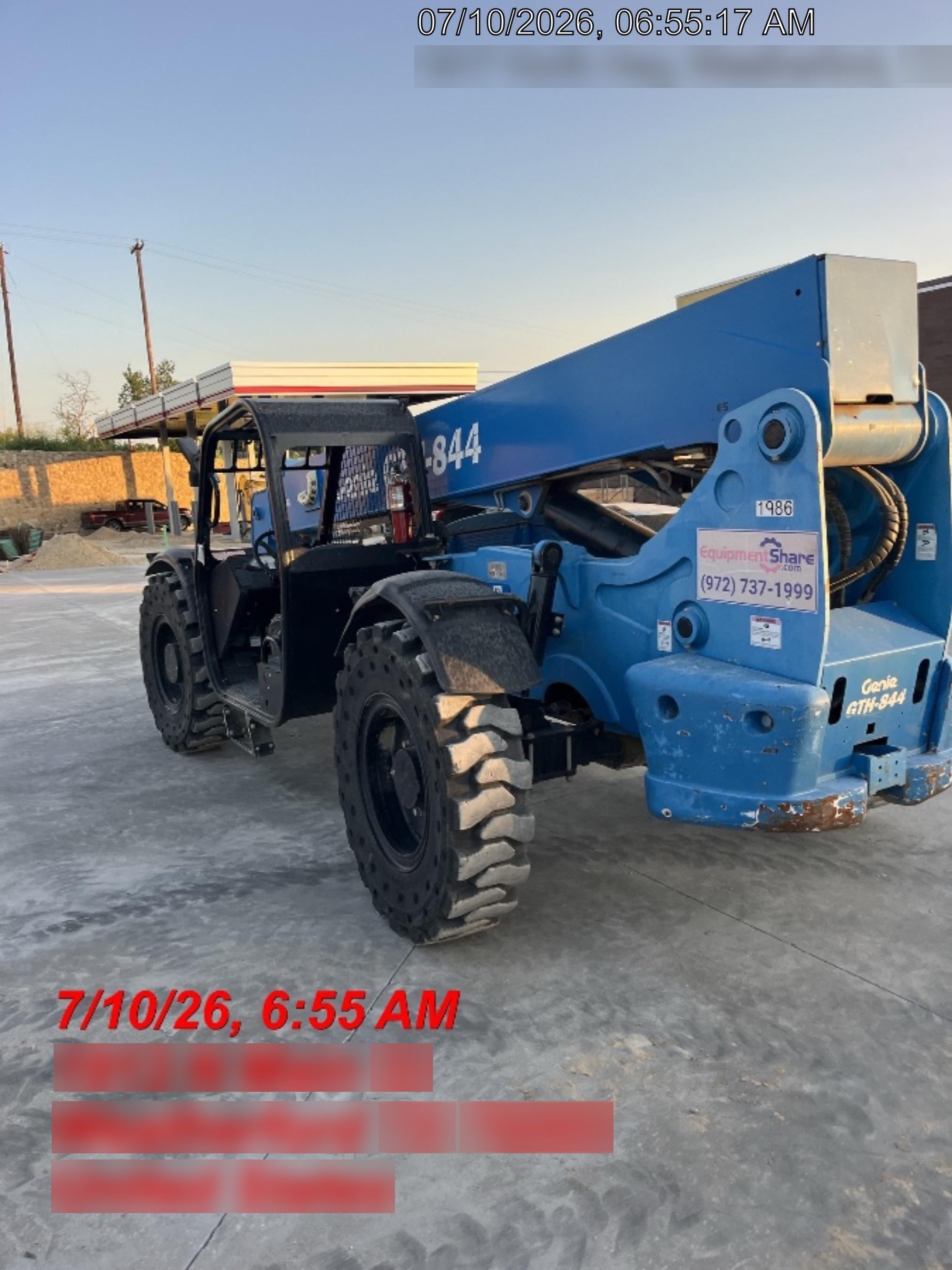 2016 Genie GTH-844 Genie GTH844 Telehandler