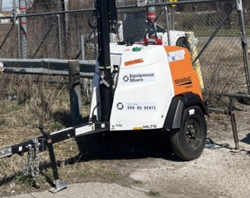 2024 Generac MLT2 Diesel, Flex Switch 120V Input, Powerzone Controller, 
(4) 320W LED Lights, 4kW Generator, 39.9 Gal Fuel Tank, 2" Ball, T3