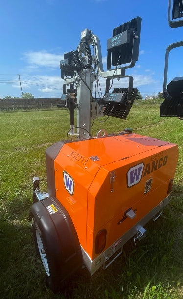 2024 Wanco WLTT-4MM4K Diesel, Deep Sea Controller, Shore Power Plug, Auto Start, (4) 350W LED Floodlights, 4kW Generator, 60 Gal Fuel Tank, 2" Ball, T3