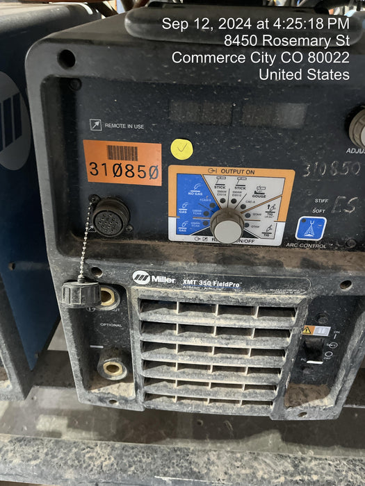 2023 MILLER ELECTRIC XMT 350