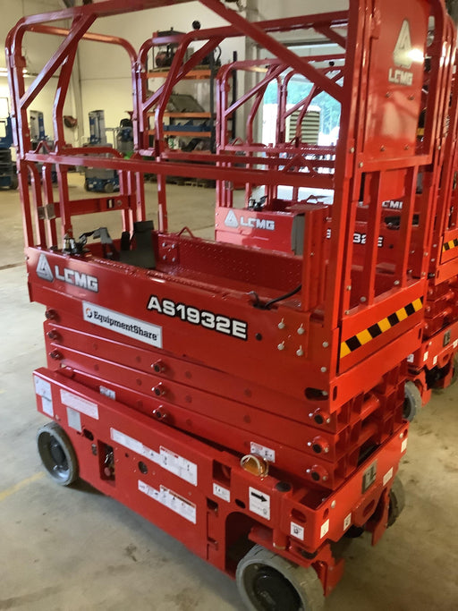 2021 Lgmg AS1932E Electric Drive, Solid Non Marking Tires, Dual Beacons