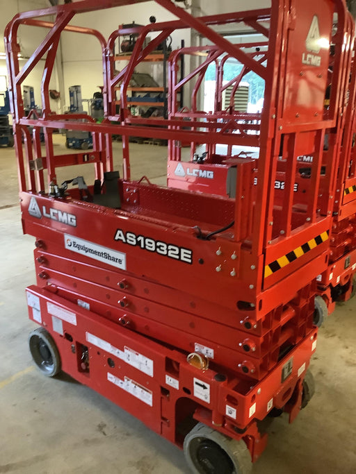 2021 Lgmg AS1932E Electric Drive, Solid Non Marking Tires, Dual Beacons