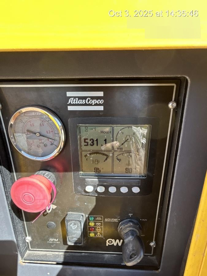 2021 ATLAS COPCO PAS 100 HF CS Enclosed