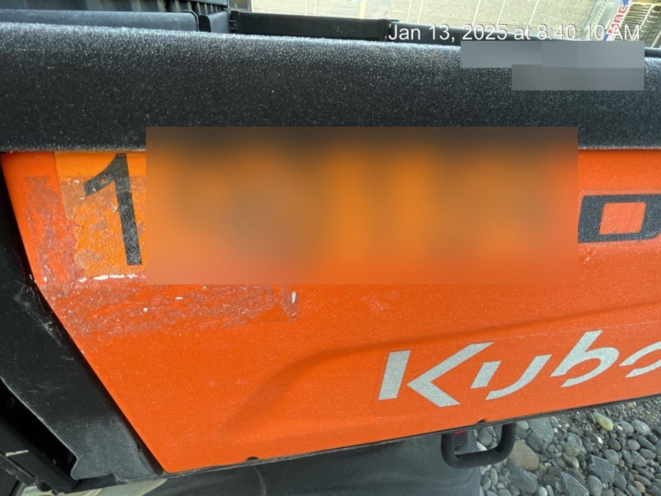 Kubota RTV-X1140W-H Plastic Canopy, Windshield Acrylic Clear, LED Strobe Light, Wire Harness Kit, Back up Alarm