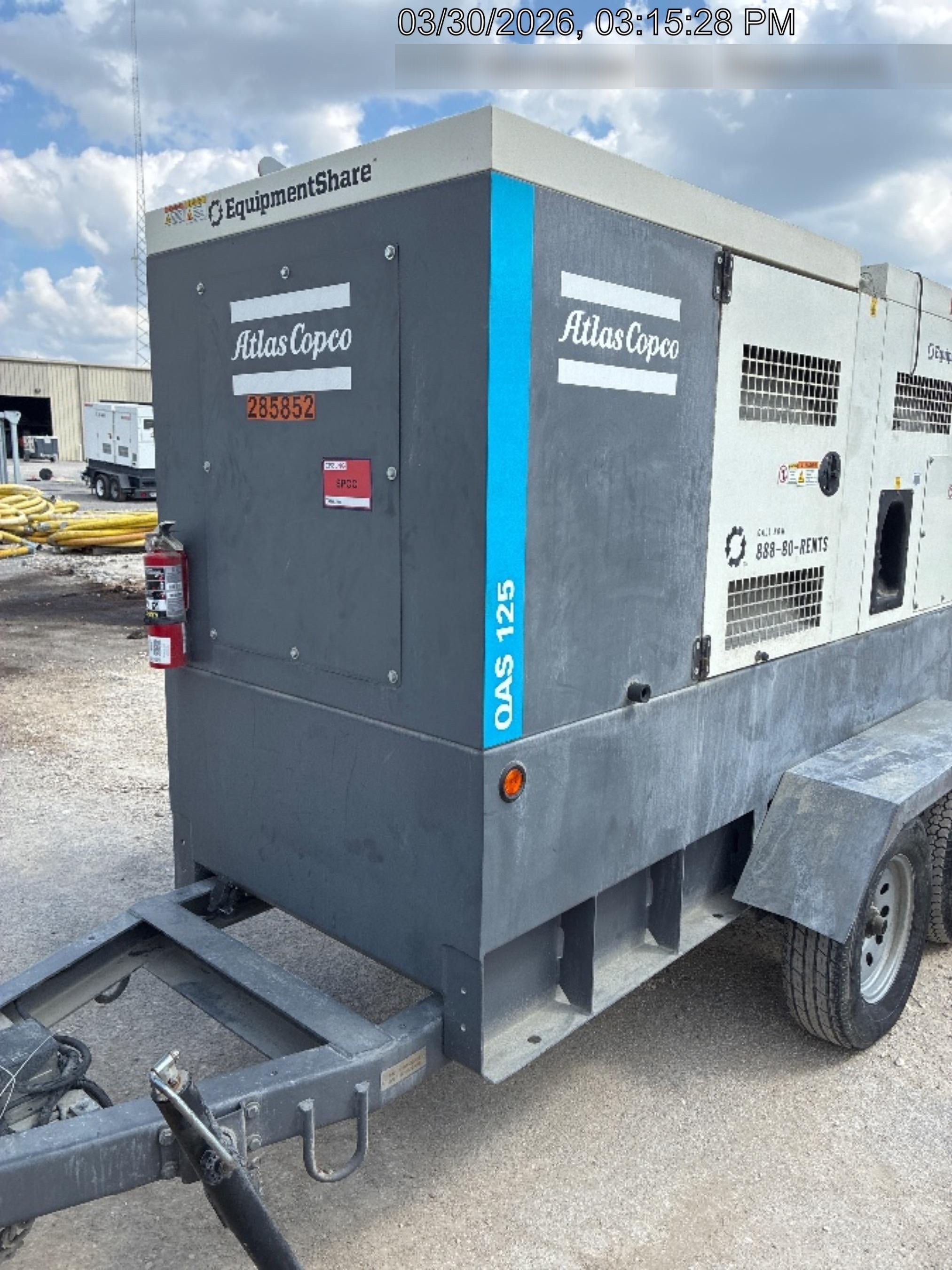 2022 ATLAS COPCO QAS 125