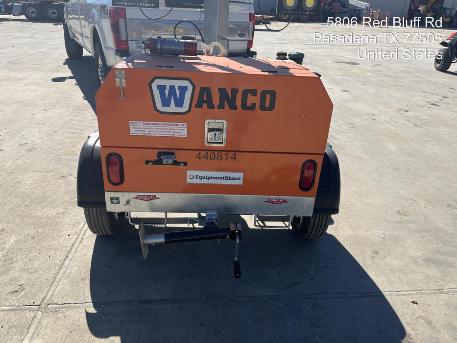 2024 Wanco WLTT-4MM4K Diesel, Deep Sea Controller, Shore Power Plug, Auto Start, (4) 350W LED Floodlights, 4kW Generator, 60 Gal Fuel Tank, 2" Ball, T3