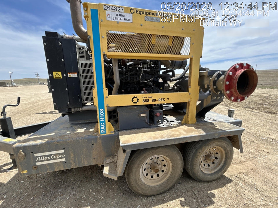 2022 ATLAS COPCO PAC H108 JD