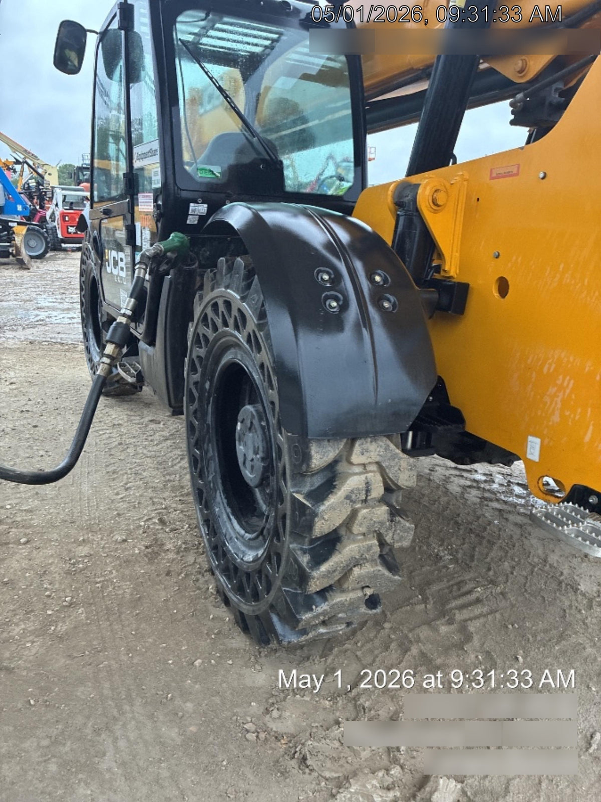 2020 JCB 509-42 Cab/Heat/Air, Solid Tires, Work Lights, Beacon, Aux Hydraulics, Back up Alarm, Lifting Eye, ES Decals