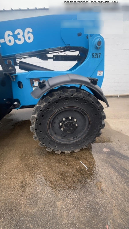 2017 Genie GTH-636 Genie GTH636, Solid RT Tires, T4F, worklights (LED, rear), Open ROPS