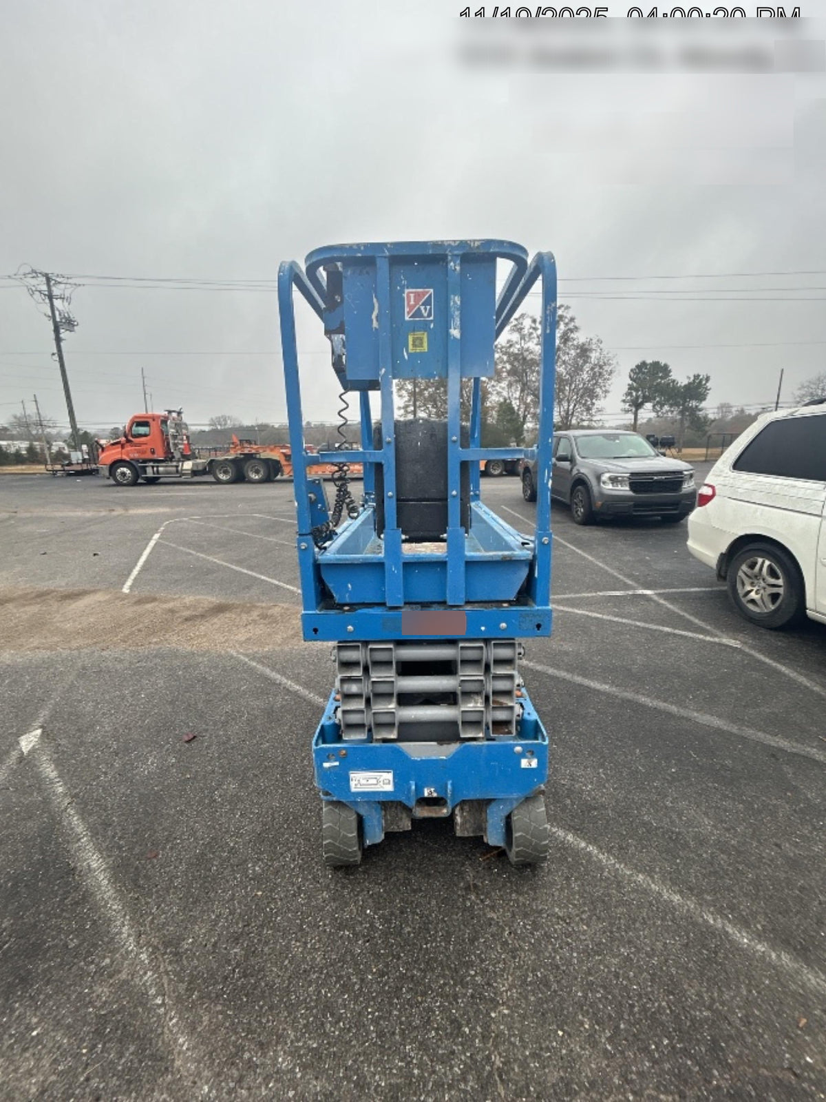 2020 Genie GS-1930 Fixed rails with chain entry gate - Pre A92.20