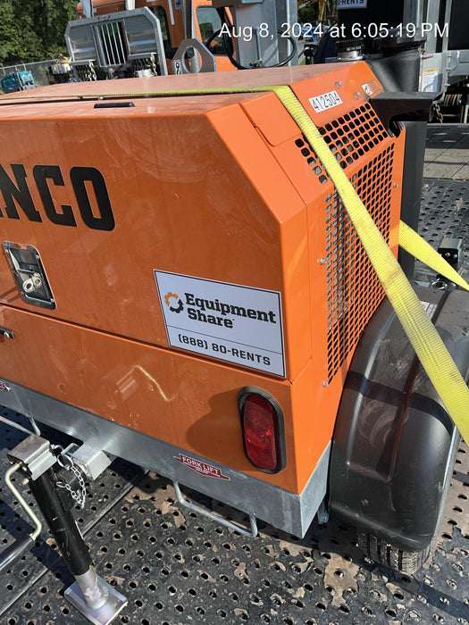 2024 Wanco WLTT-4MM4K Diesel, Deep Sea Controller, Shore Power Plug, Auto Start, (4) 350W LED Floodlights, 4kW Generator, 60 Gal Fuel Tank, 2" Ball, T3