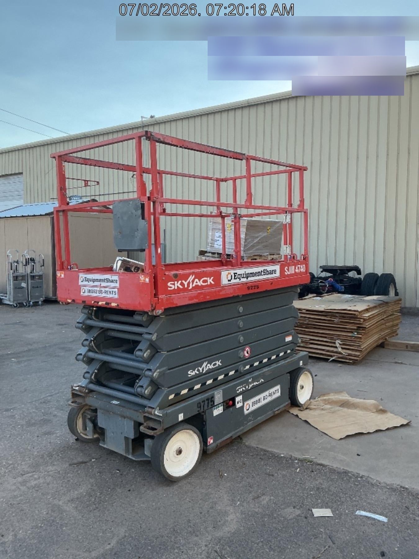 2018 SKYJACK SJIII-4740