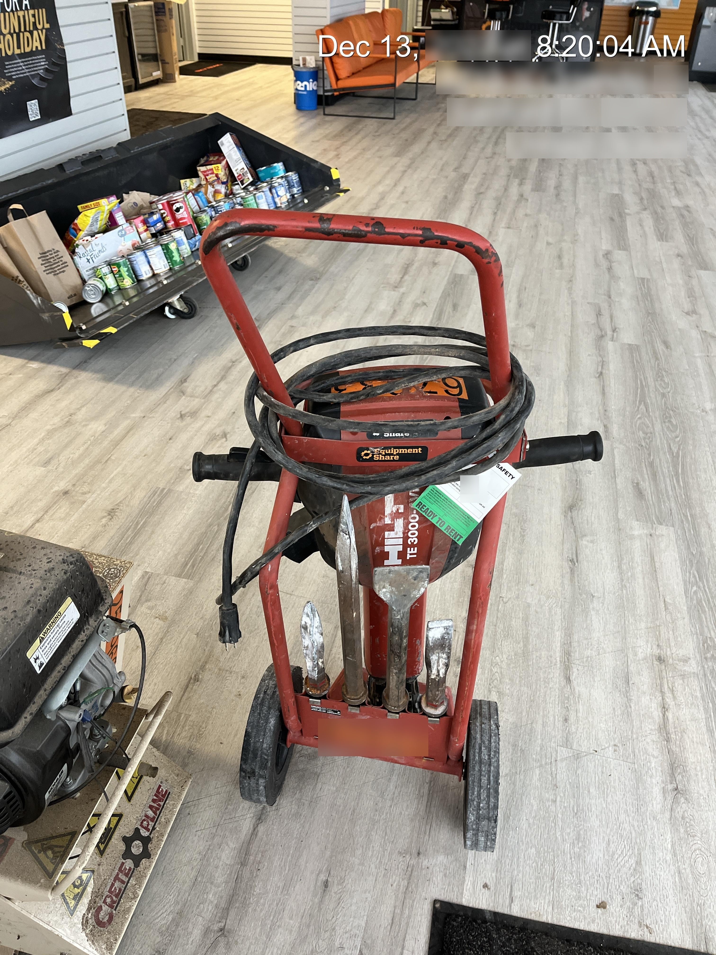 2020 HILTI TE 3000-AVR