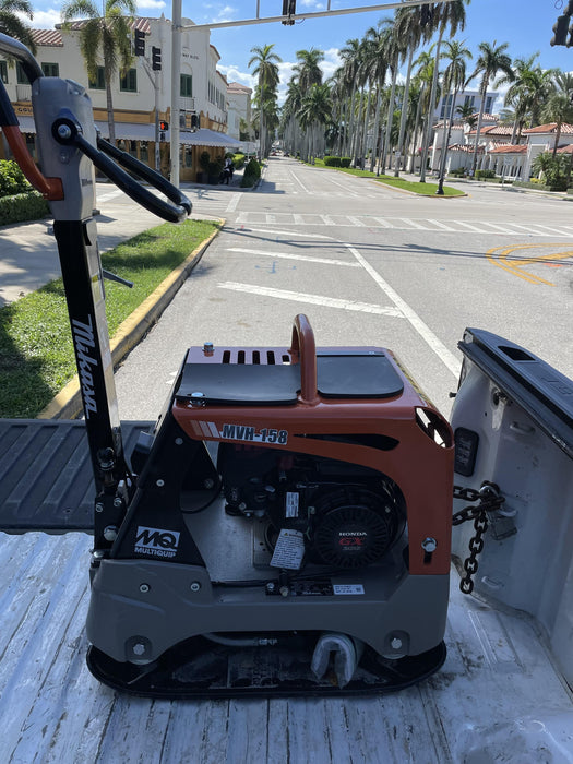 2022 Multiquip MVH158 Honda GX200, 17" Plate, Gas