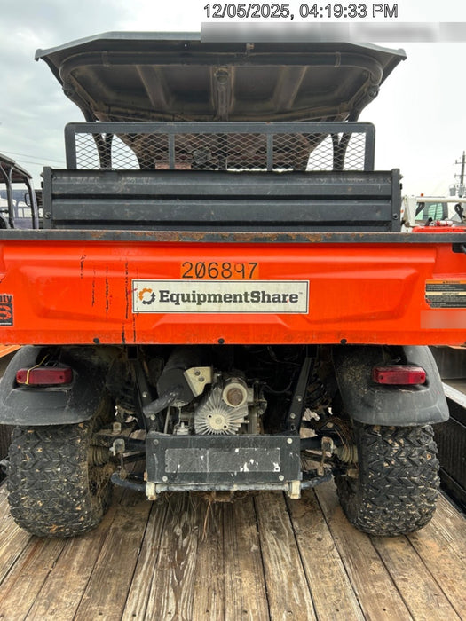 2022 Kubota RTV-X1140W-H Plastic Canopy, Windshield Acrylic Clear, LED Strobe Light, Wire Harness Kit, Back up Alarm