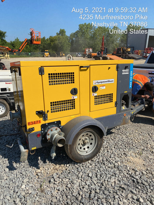 2020 ATLAS COPCO PAS 100 HF CS Enclosed