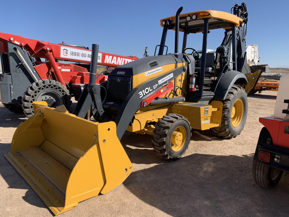 2020 John Deere 310LEP - Extendable Stick Canopy, 4WD, Extendable Stick, Pilot Controls, 2 Way Hydraulics, TAG Manual QC