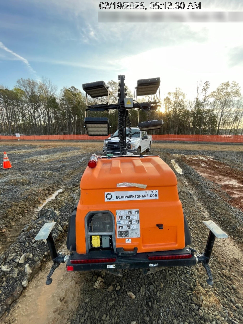 2023 Generac MLT2 Diesel, Flex Switch 120V Input, Powerzone Controller, 
(4) 320W LED Lights, 4kW Generator, 39.9 Gal Fuel Tank, 2" Ball, T3