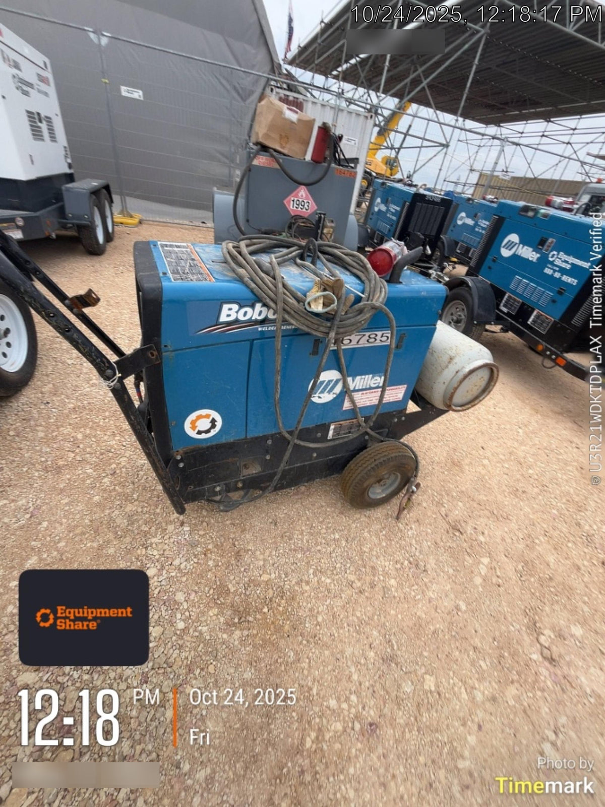 2019 MILLER ELECTRIC Bobcat 250 - Propane