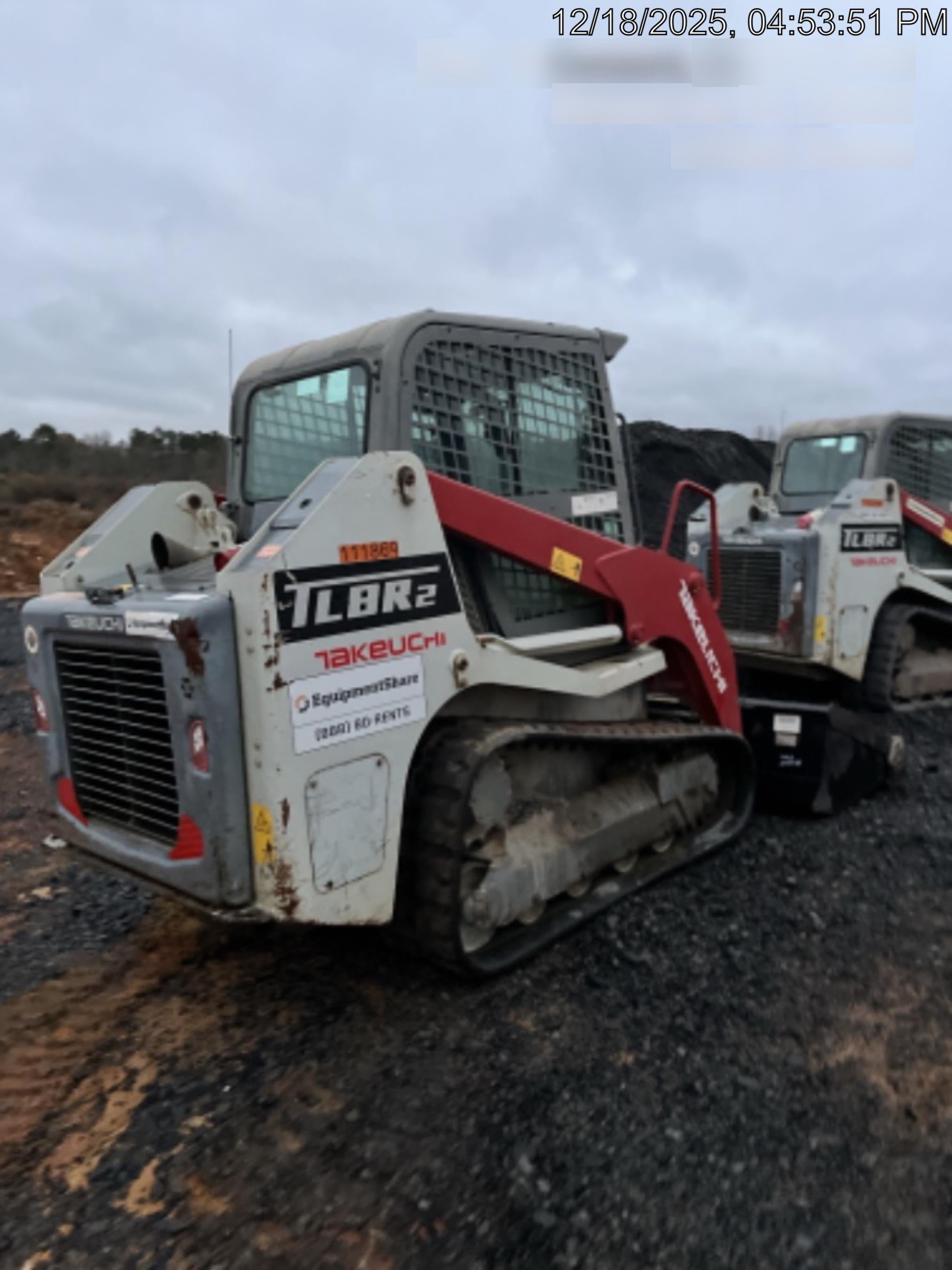 2020 Takeuchi TL8R2-CR Cab/Heat/Air, Hydraulic QC