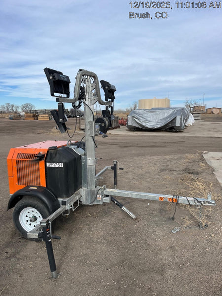 2024 Wanco WLTT-4MM4K Diesel, Deep Sea Controller, Shore Power Plug, Auto Start, (4) 350W LED Floodlights, 4kW Generator, 60 Gal Fuel Tank, 2" Ball, T3