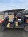 2020 Kubota RTV-X1140W-H 4WD utility cart -LED strobe -Windshield tempered glass -Plastic canopy -Wire harness kit -Backup alarm
