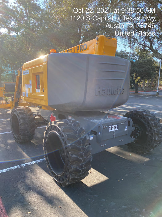 2020 Haulotte HA61RTJ PRO DSL, 4WD, Sld Tires, Bcn