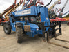 2019 Genie GTH-1056 Cab/Heat/AC, Solid RT Tires, LED Work Lights, Beacon 60" QA Carriage, 60" Forks