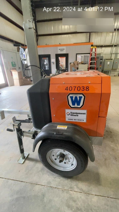 2024 Wanco WLTT-4MM4K Diesel, Deep Sea Controller, Shore Power Plug, Auto Start, (4) 350W LED Floodlights, 4kW Generator, 60 Gal Fuel Tank, 2" Ball, T3