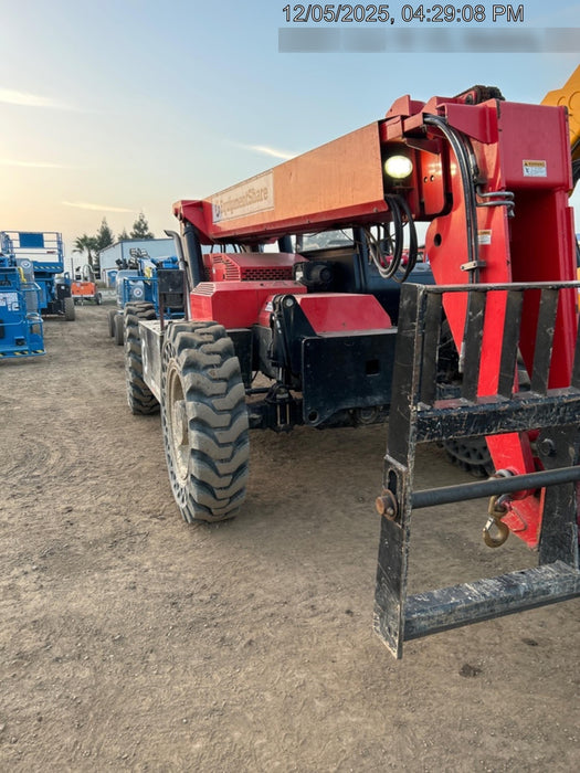 2019 Manitou MTA8044 74hp T4F, Open ROPS, Cab and Boom LED work lights, Auxiliary Hydraulics, Solid Tires, Amber strobe, Lift Hook 66" Carriage, 60" Forks