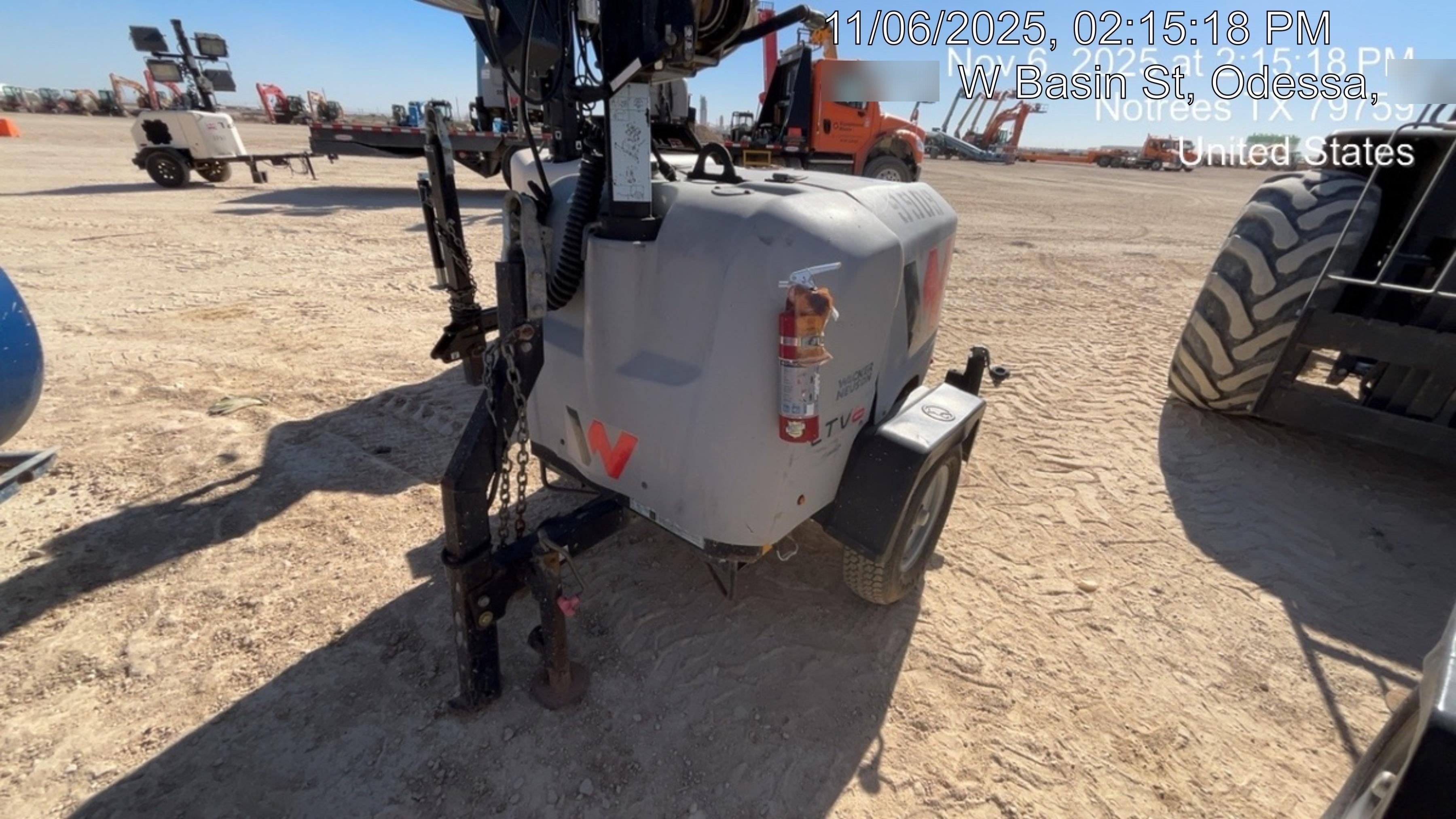Wacker Neuson LTV6K-MH Wacker Neuson LTV6K Towable Light Tower