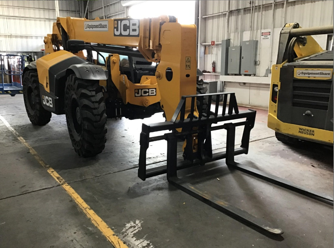 2020 JCB 509-42 Canopy, Solid Tires, Work Lights, Beacon, Aux Hydraulics, Back up Alarm, Lifting Eye, ES Decals