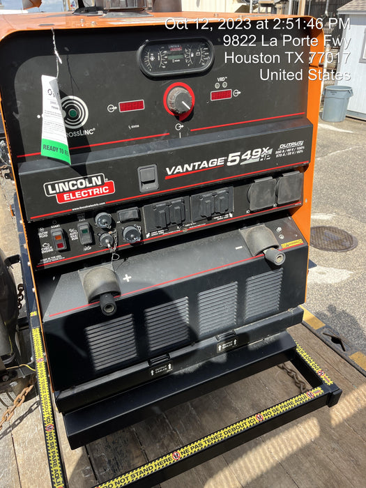 2022 Lincoln Electric Vantage 549X VANTAGE 549X READY-PAK 3
