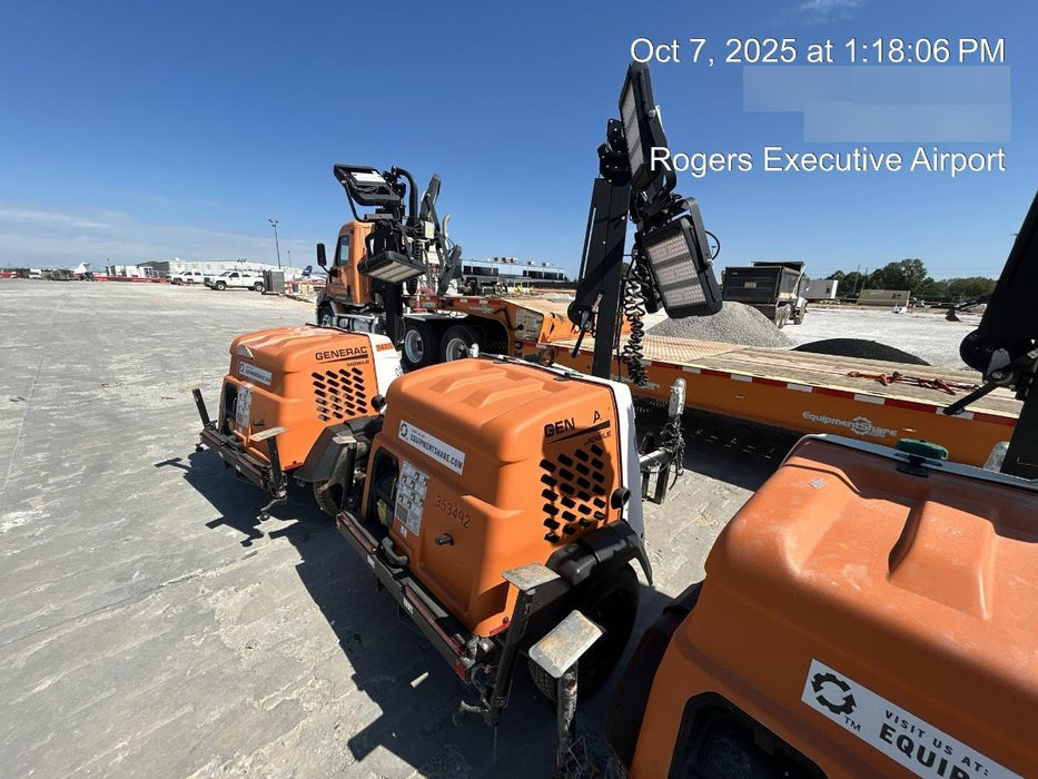 2023 Generac MLT2 Diesel, Flex Switch 120V Input, Powerzone Controller, (4) 320W LED Lights, 4kW Generator, 39.9 Gal Fuel Tank, 2" Ball, T3